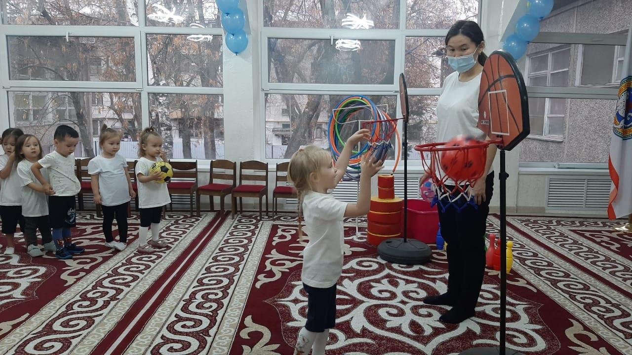 Ботақан тобы. Спорт денсаулық кепілі.