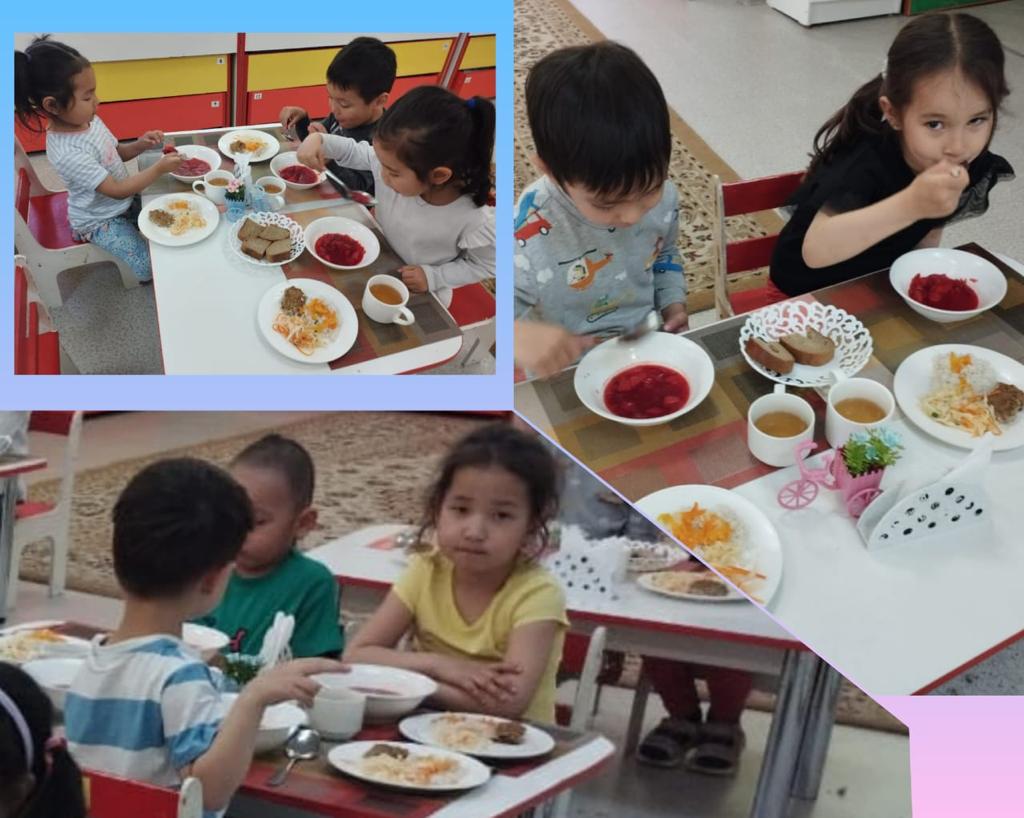 Балалардың тамақтануына бақылау жасау