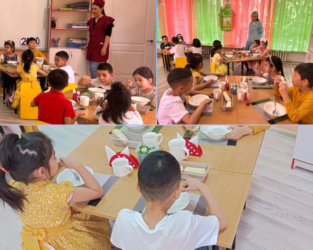 Балалардың тамақтануын бақылау