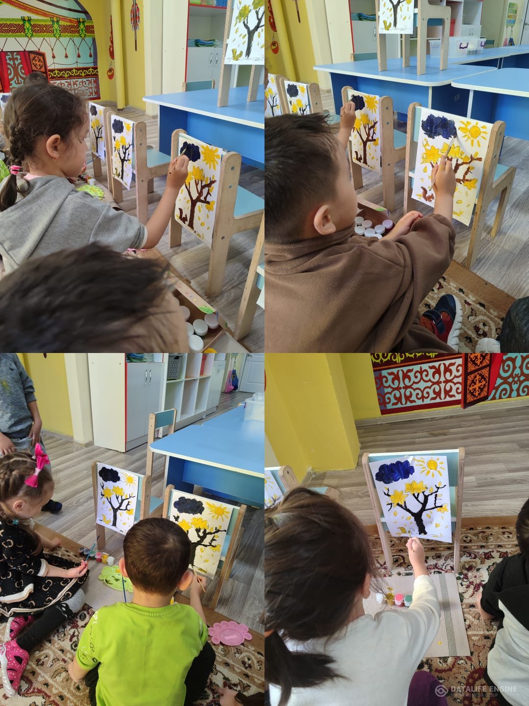 Дәстүрден тыс сурет салу.