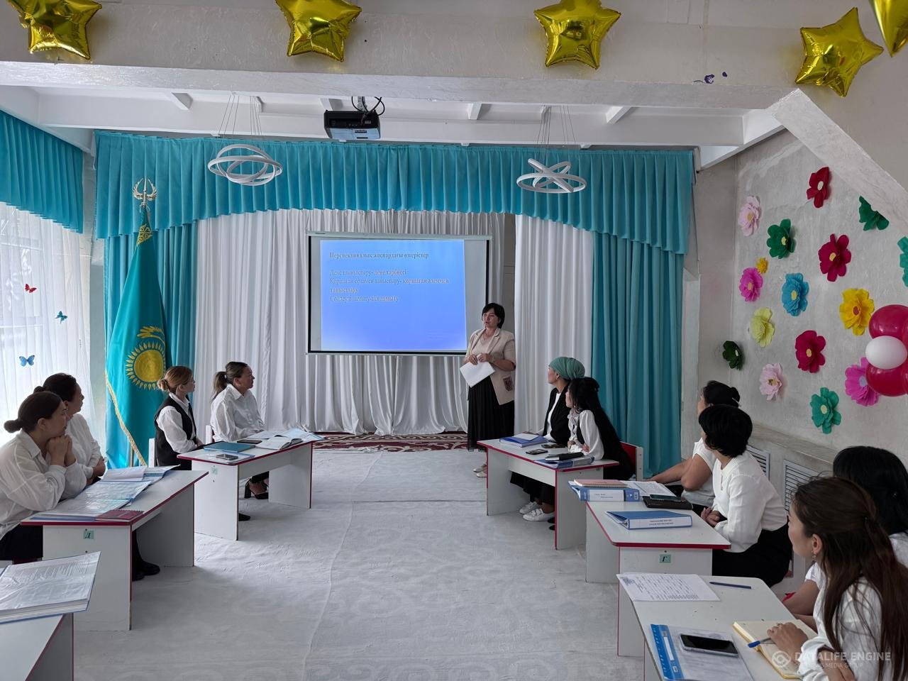 №1 Педагогикалық кеңес              Тақырыбы: "2025-2026 жаңа оқу жылының тәрбиелеу мен білім беру процесімен таныстыру"