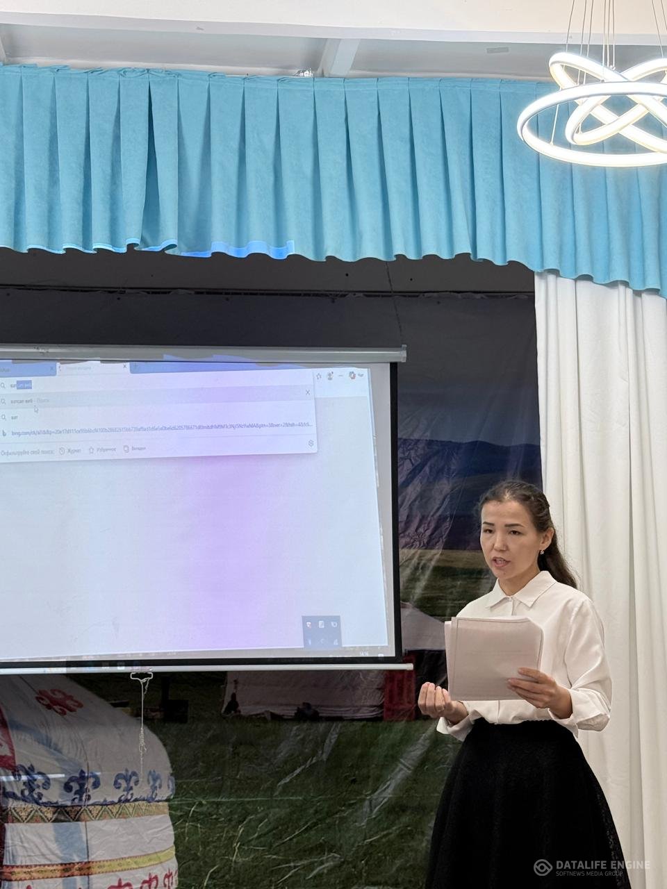 Кеңес  "Коммуникативтік орта құруда этнопедагогиканың маңызы"         Тәрбиеші: Икрамова М.Н